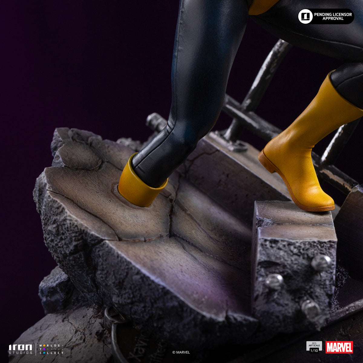 Statue Kitty Pryde & Lockheed X-Men - BDS Art Scale 1/10, Marvel - vue 10