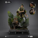 Statue Leia & Wicket Art Scale 1/10, Star Wars - vue 6