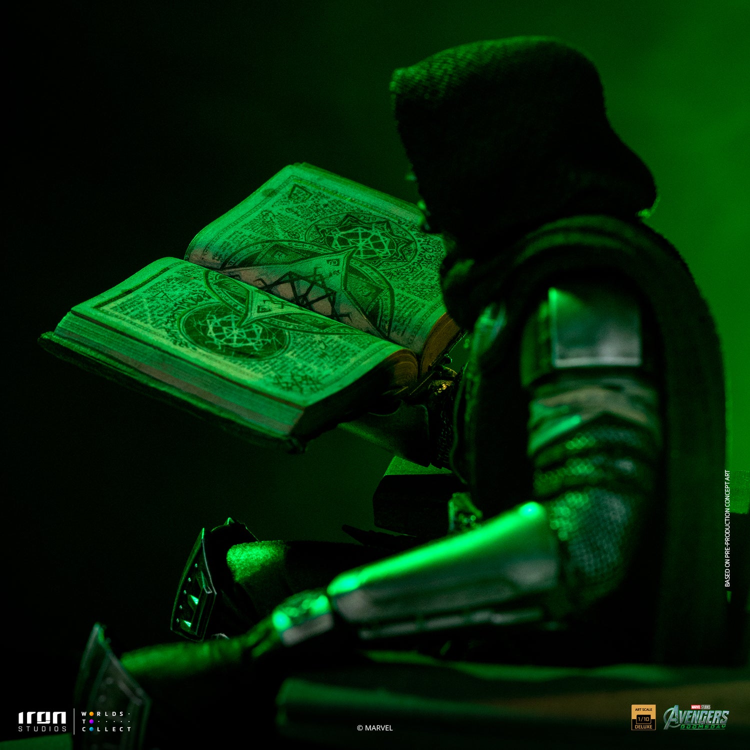 Statue Docteur Doom on Throne Avengers: Doomsday - Art Scale 1/10 | Marvel