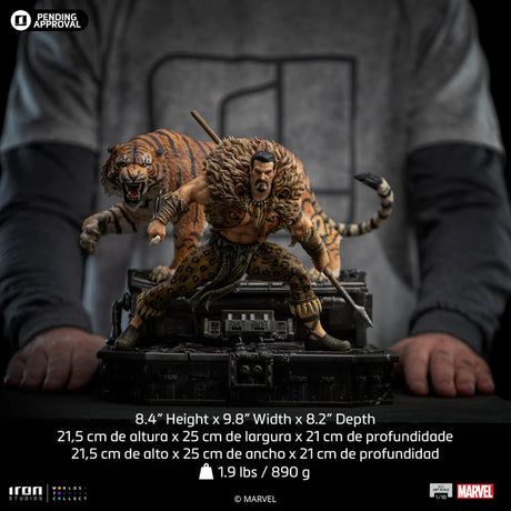Statue Kraven Spider-Man vs Villains BDS Art Scale 1/10, Marvel - vue 14