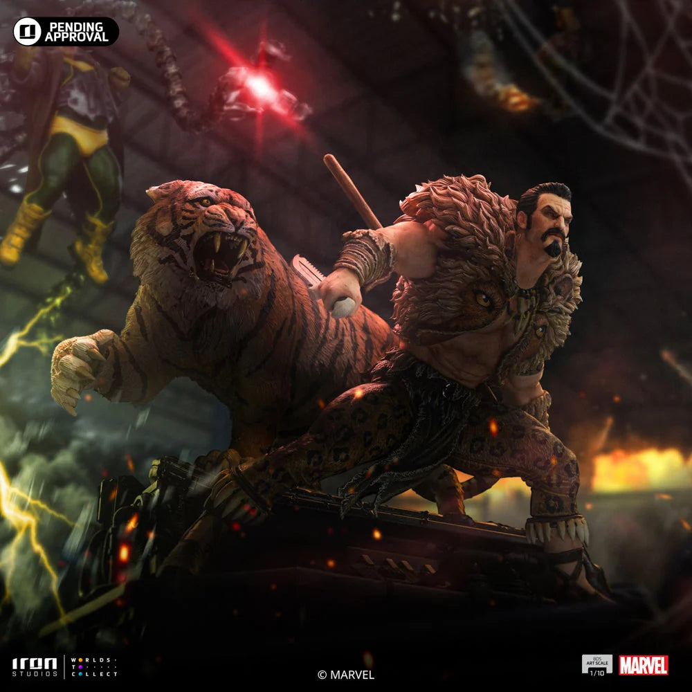 Statue Kraven Spider-Man vs Villains BDS Art Scale 1/10, Marvel - vue 6