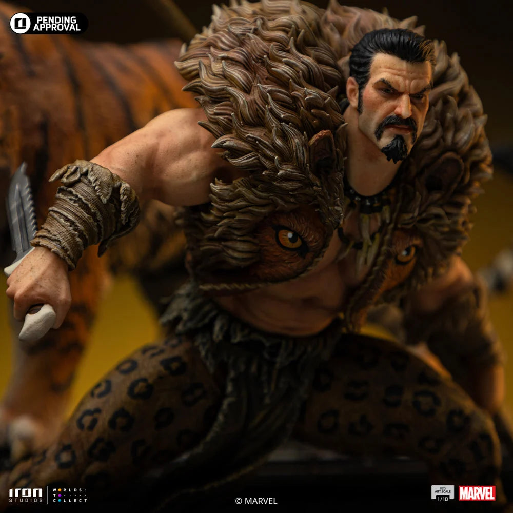 Statue Kraven Spider-Man vs Villains BDS Art Scale 1/10, Marvel - vue 7