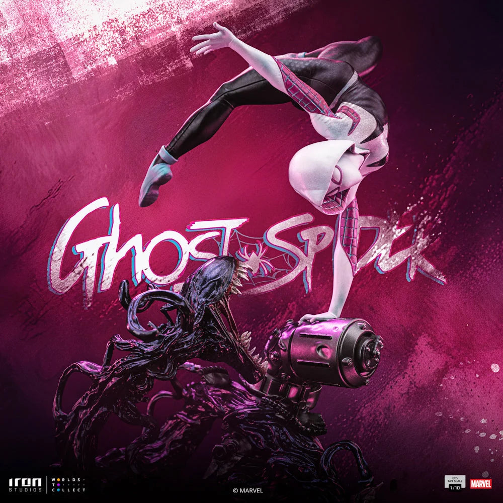 Statue Ghost-Spider Spider-Man vs Villains Art Scale 1/10, Marvel - vue 5