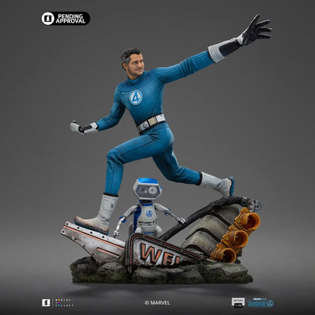 Statue Mr. Fantastic & H.E.R.B.I.E. Art Scale 1/10, Marvel