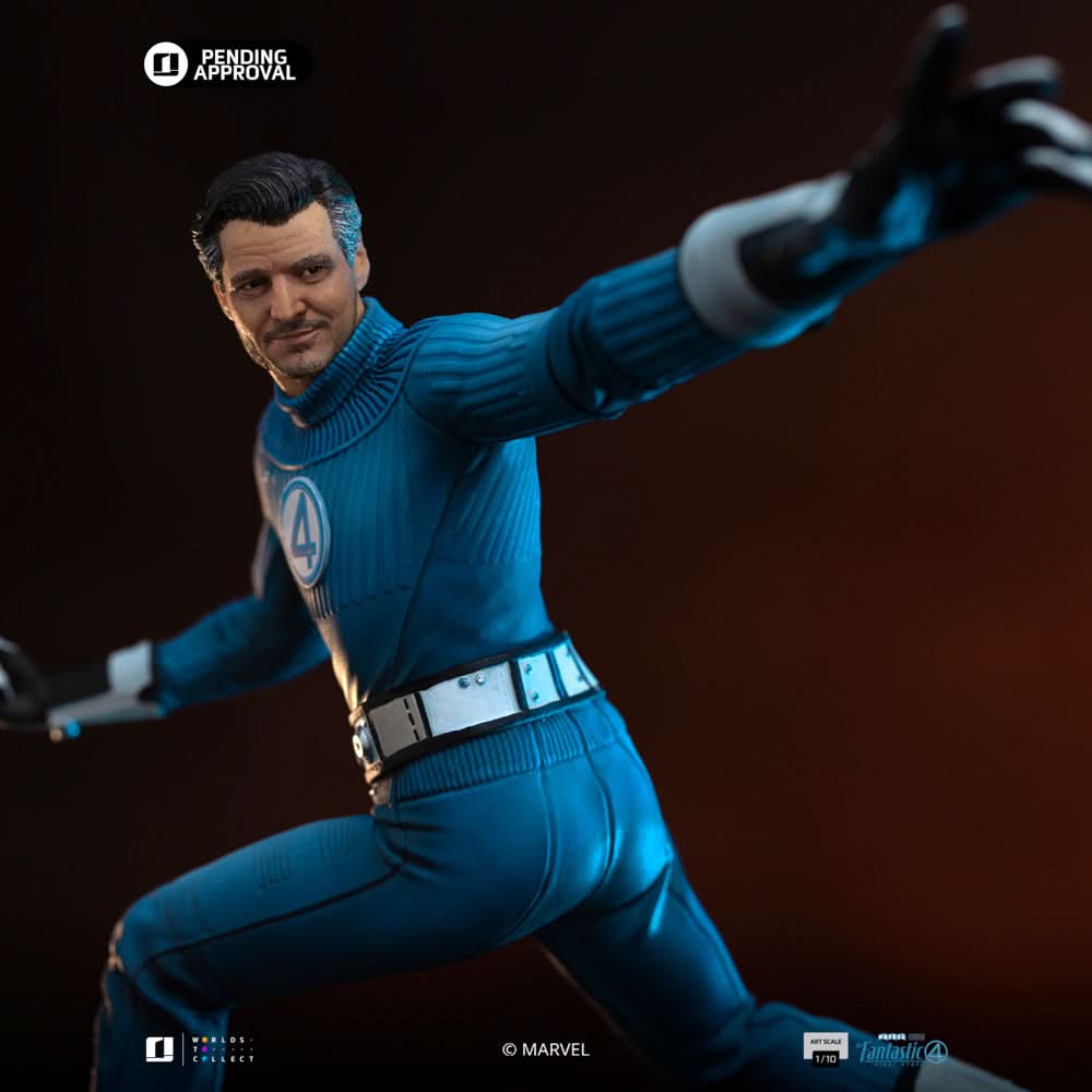 Statue Mr. Fantastic & H.E.R.B.I.E. Art Scale 1/10, Marvel vue 10
