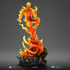 Statue Torche Humaine Art Scale 1/10, Marvel