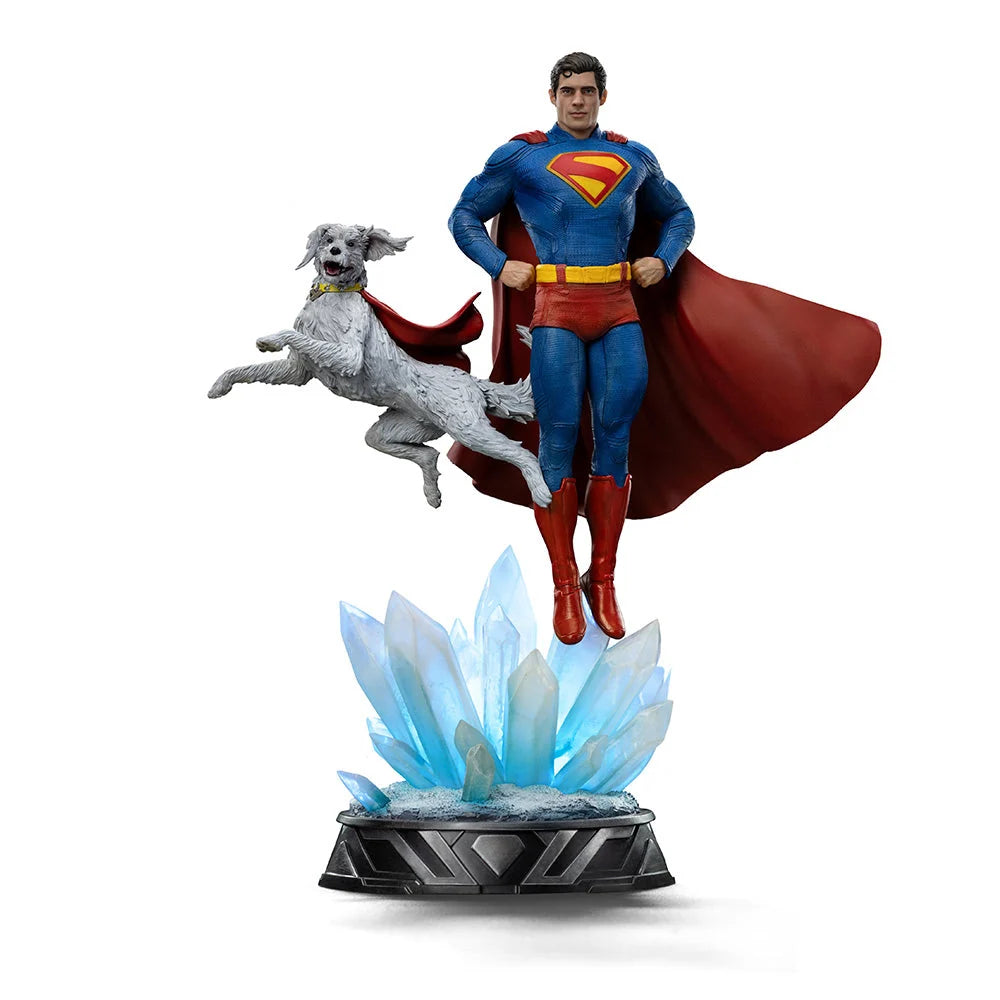 Statue Superman & Krypto Art Scale 1/10, DC Comics - vue 11