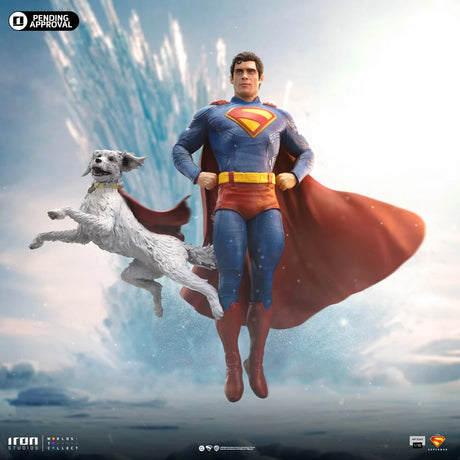 Statue Superman & Krypto Art Scale 1/10, DC Comics - vue 5
