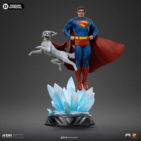 Statue Superman & Krypto Art Scale 1/10, DC Comics