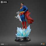 Statue Superman & Krypto Art Scale 1/10, DC Comics - vue 2