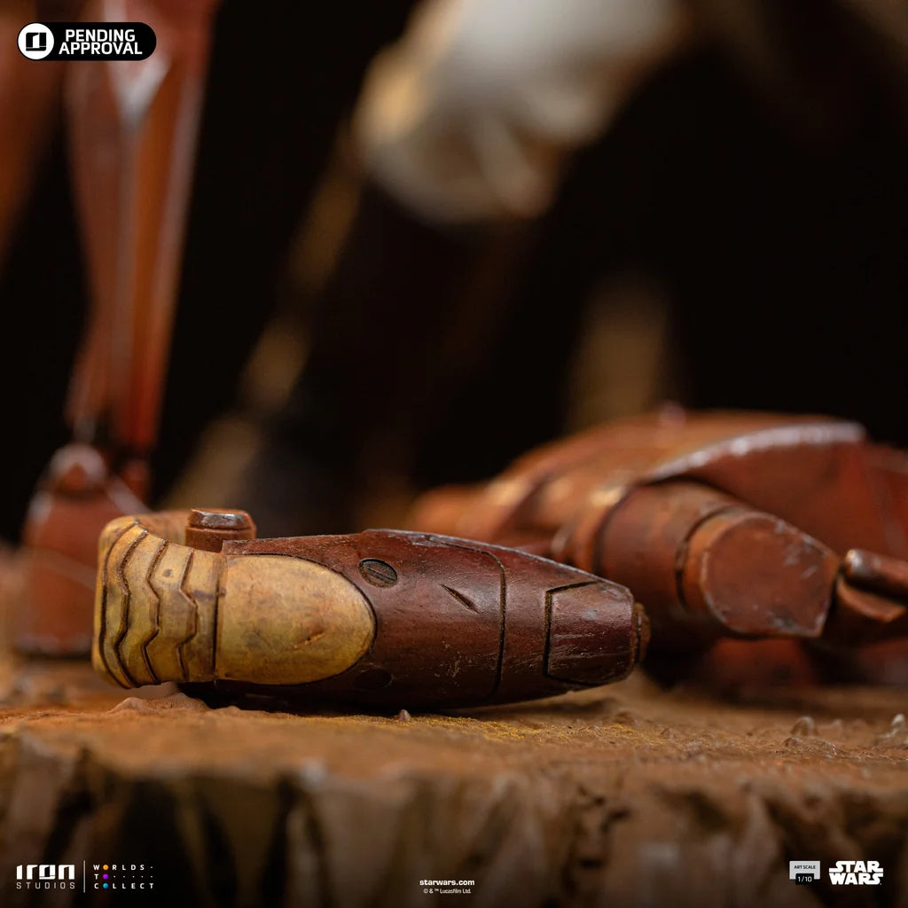Statue Mace Windu Art Scale 1/10, Star Wars - vue 7