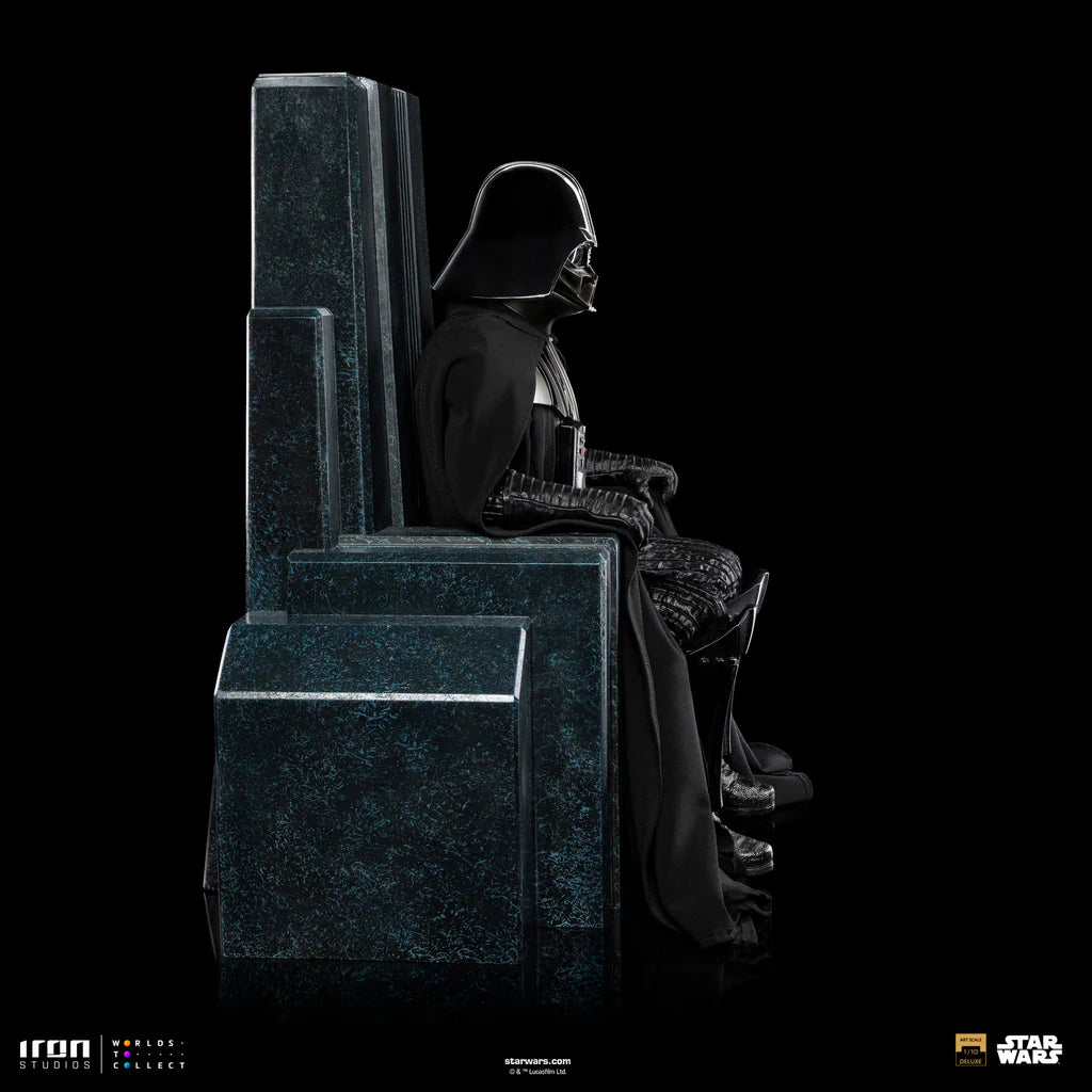 Statue Dark Vador on Throne Deluxe  Star Wars: Obi-Wan Kenobi Series - Art Scale 1/10 | Star Wars