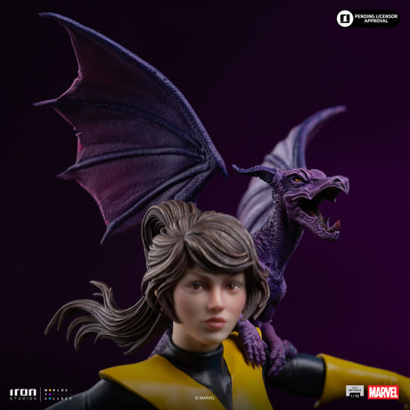 Statue Kitty Pryde & Lockheed X-Men - BDS Art Scale 1/10, Marvel - vue 12