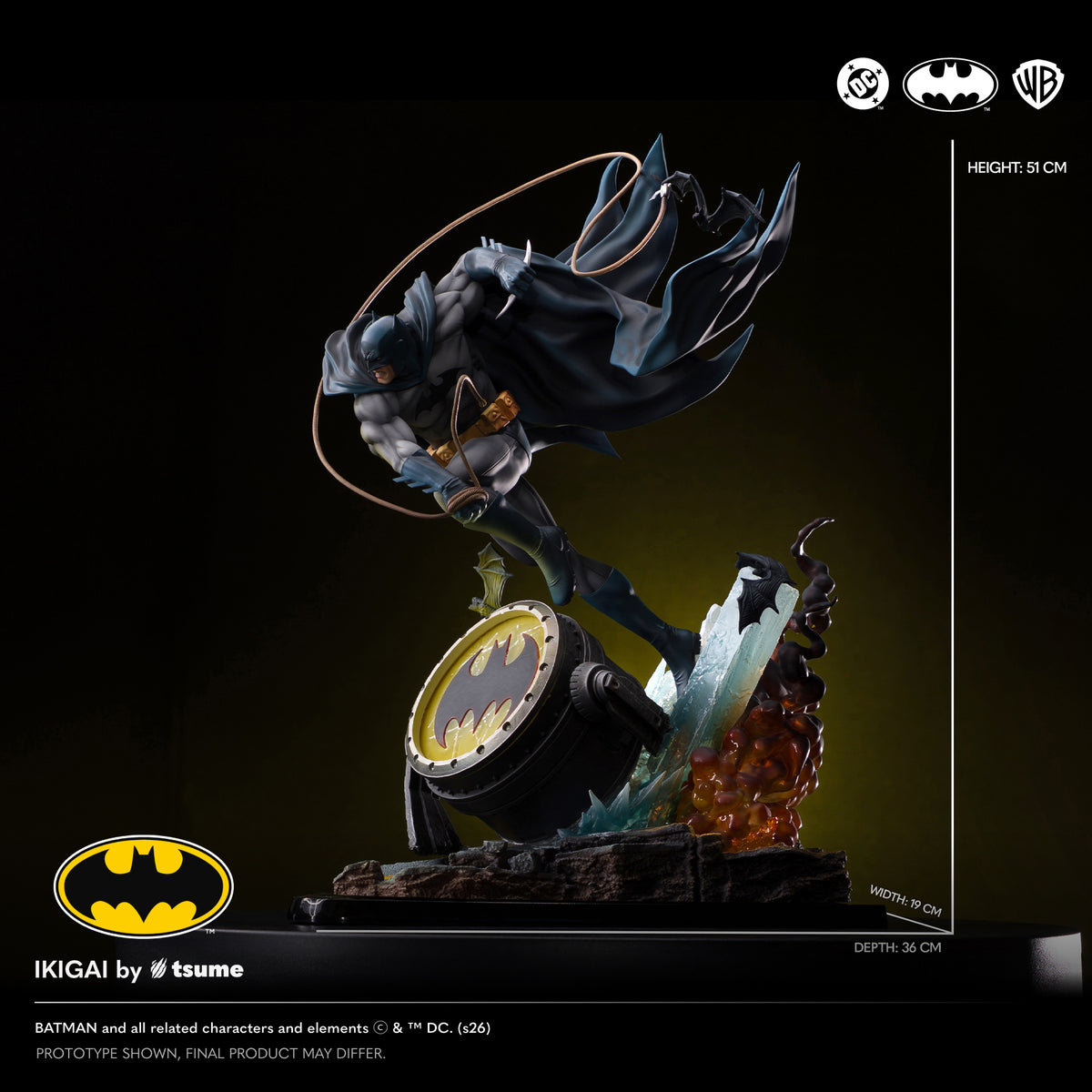 Statue Batman - Ikigai - DC Comics - vue 5