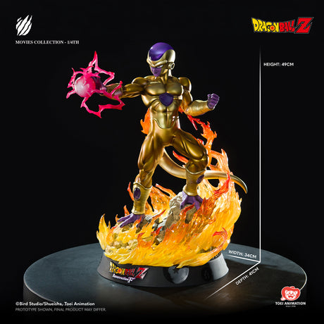 Statue Golden Freezer - Movies Collection Bijutsu, Dragon Ball Z - vue 24