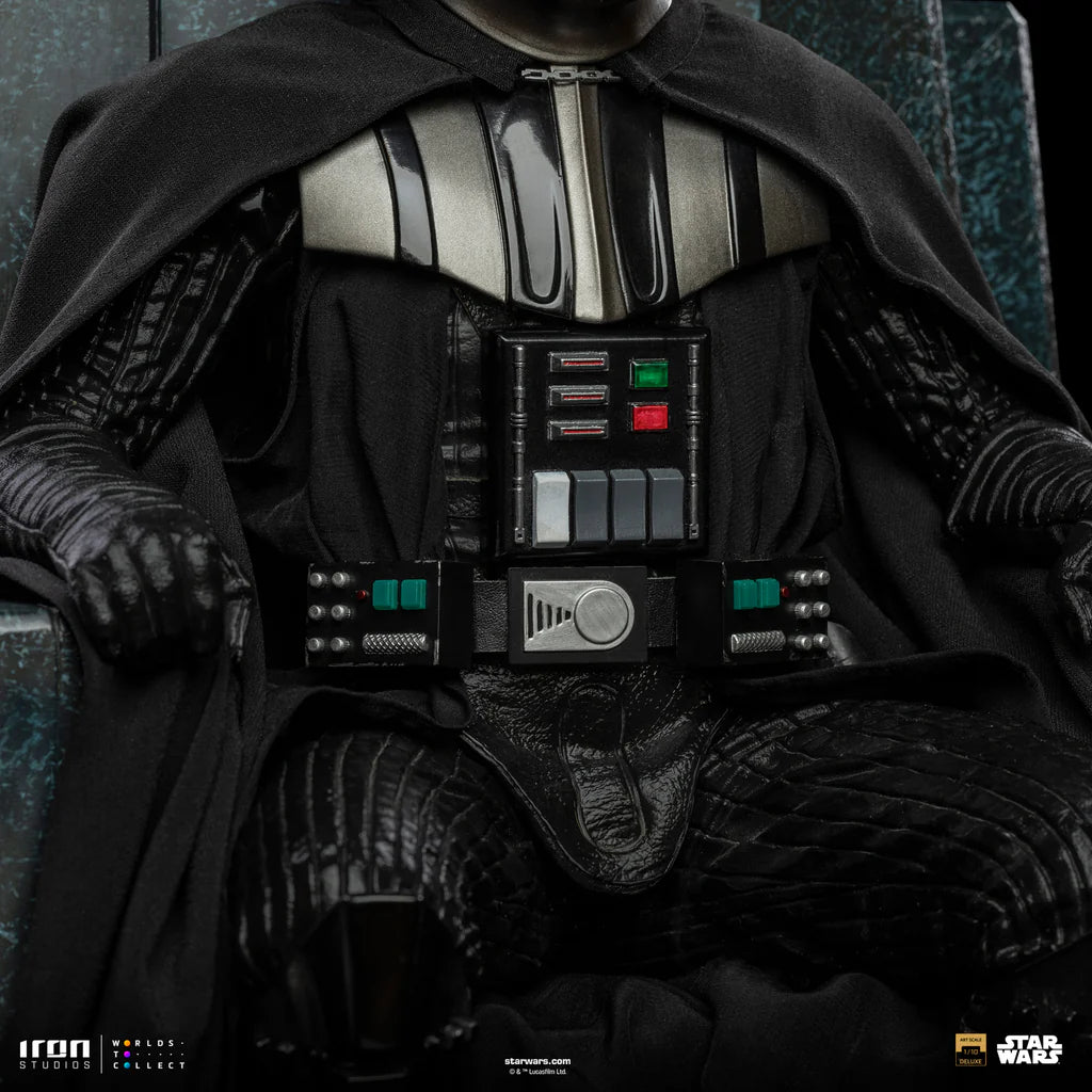 Statue Dark Vador on Throne Deluxe  Star Wars: Obi-Wan Kenobi Series - Art Scale 1/10 | Star Wars