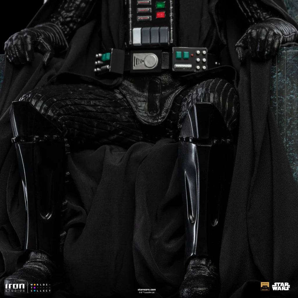 Statue Dark Vador on Throne Deluxe  Star Wars: Obi-Wan Kenobi Series - Art Scale 1/10 | Star Wars