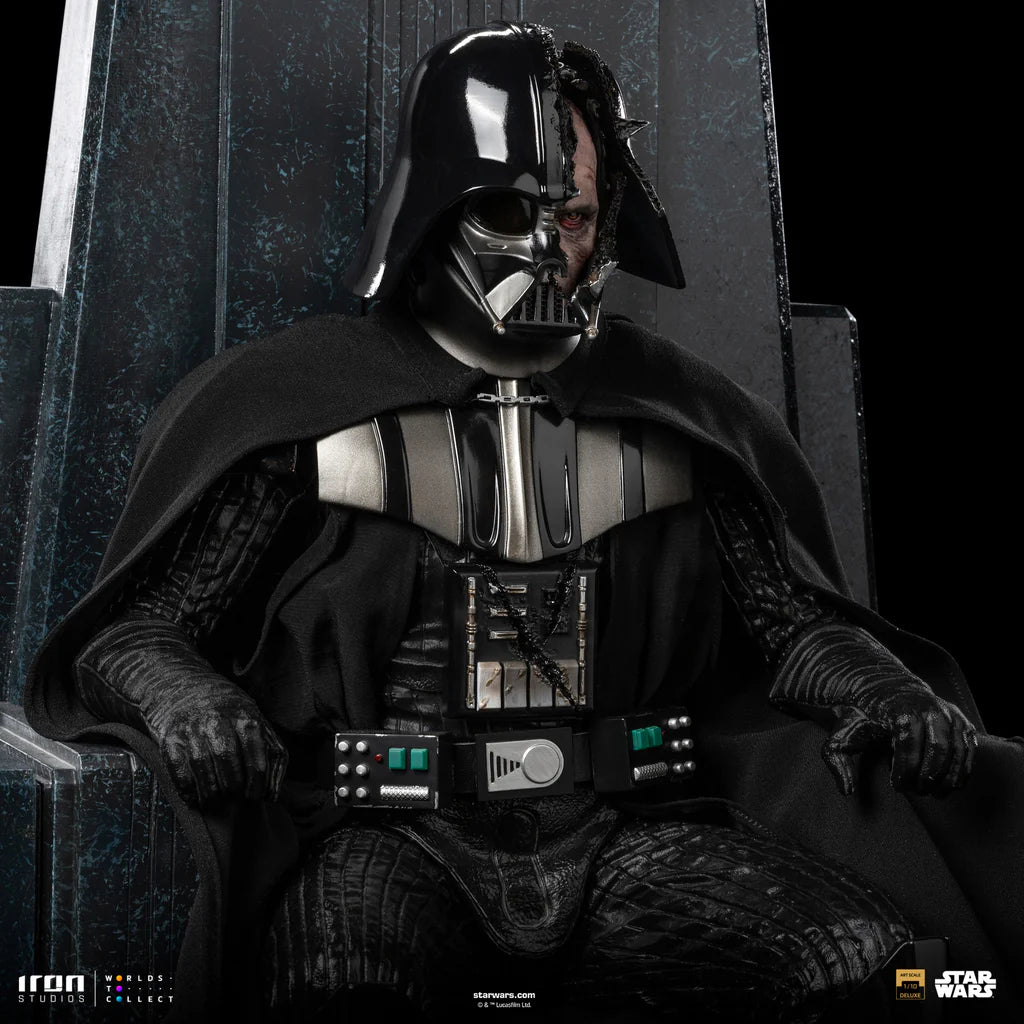 Statue Dark Vador on Throne Deluxe  Star Wars: Obi-Wan Kenobi Series - Art Scale 1/10 | Star Wars