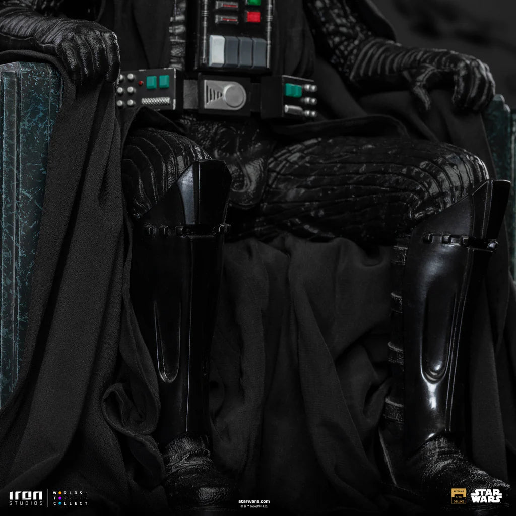 Statue Dark Vador on Throne Deluxe  Star Wars: Obi-Wan Kenobi Series - Art Scale 1/10 | Star Wars