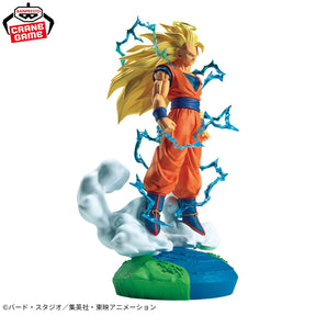 Figurine Son Goku Super Saiyan 3 History Box, Dragon Ball Z