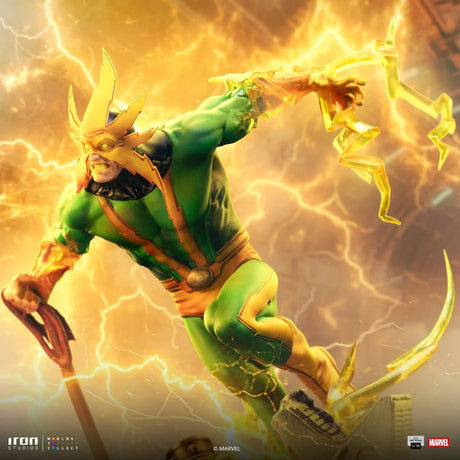Statue Electro Spider-Man vs Villains BDS Art Scale 1/10, Marvel - vue 12