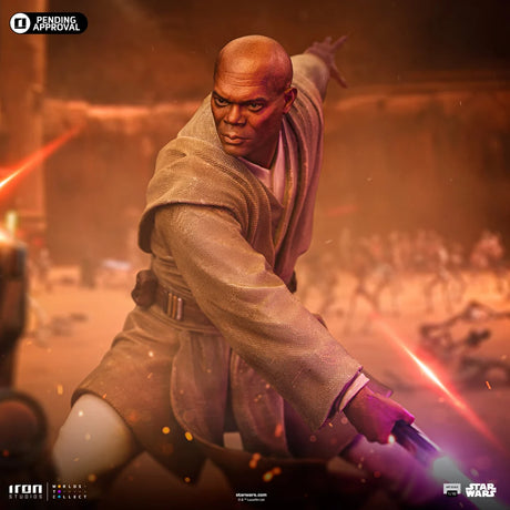 Statue Mace Windu Art Scale 1/10, Star Wars - vue 11