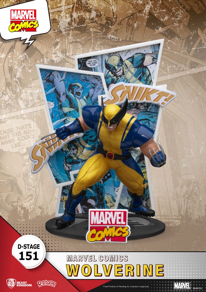 Figurine Wolverine Diorama D-Stage | Marvel