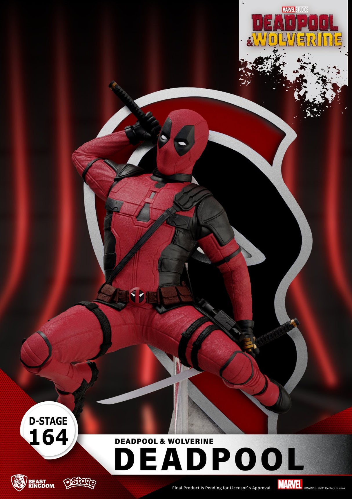 Figurine DEADPOOL & WOLVERINE Deadpool Diorama D-Stage | Marvel