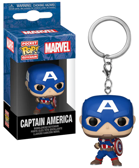 Porte clef Captain America