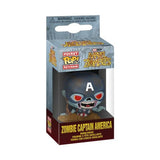 porte clef Captain America zombie