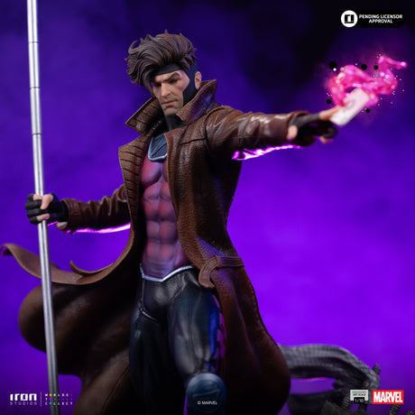 Statue Gambit Unleashed X-Men - Art Scale 1/10, Marvel - vue 17