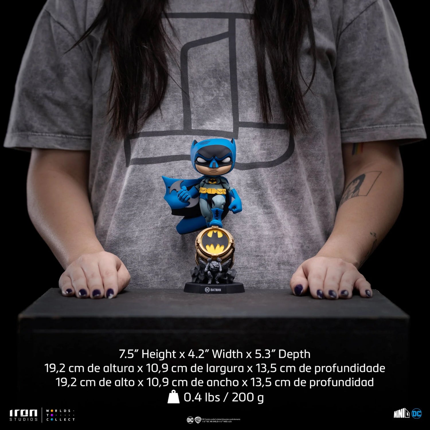 Batman comics (variante bleu) Minico