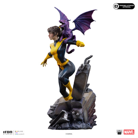 Statue Kitty Pryde & Lockheed X-Men - BDS Art Scale 1/10, Marvel - vue 16