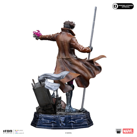 Statue Gambit Unleashed X-Men - Art Scale 1/10, Marvel - vue 23