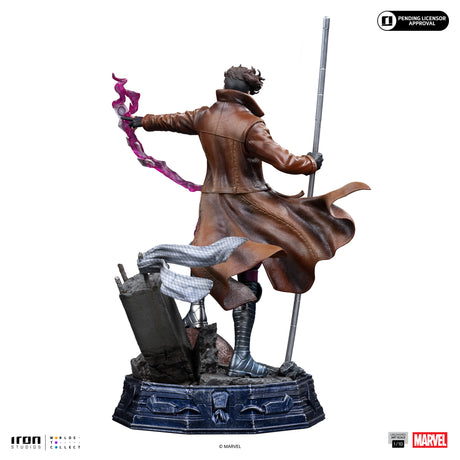 Statue Gambit Unleashed X-Men - Art Scale 1/10, Marvel - vue 22