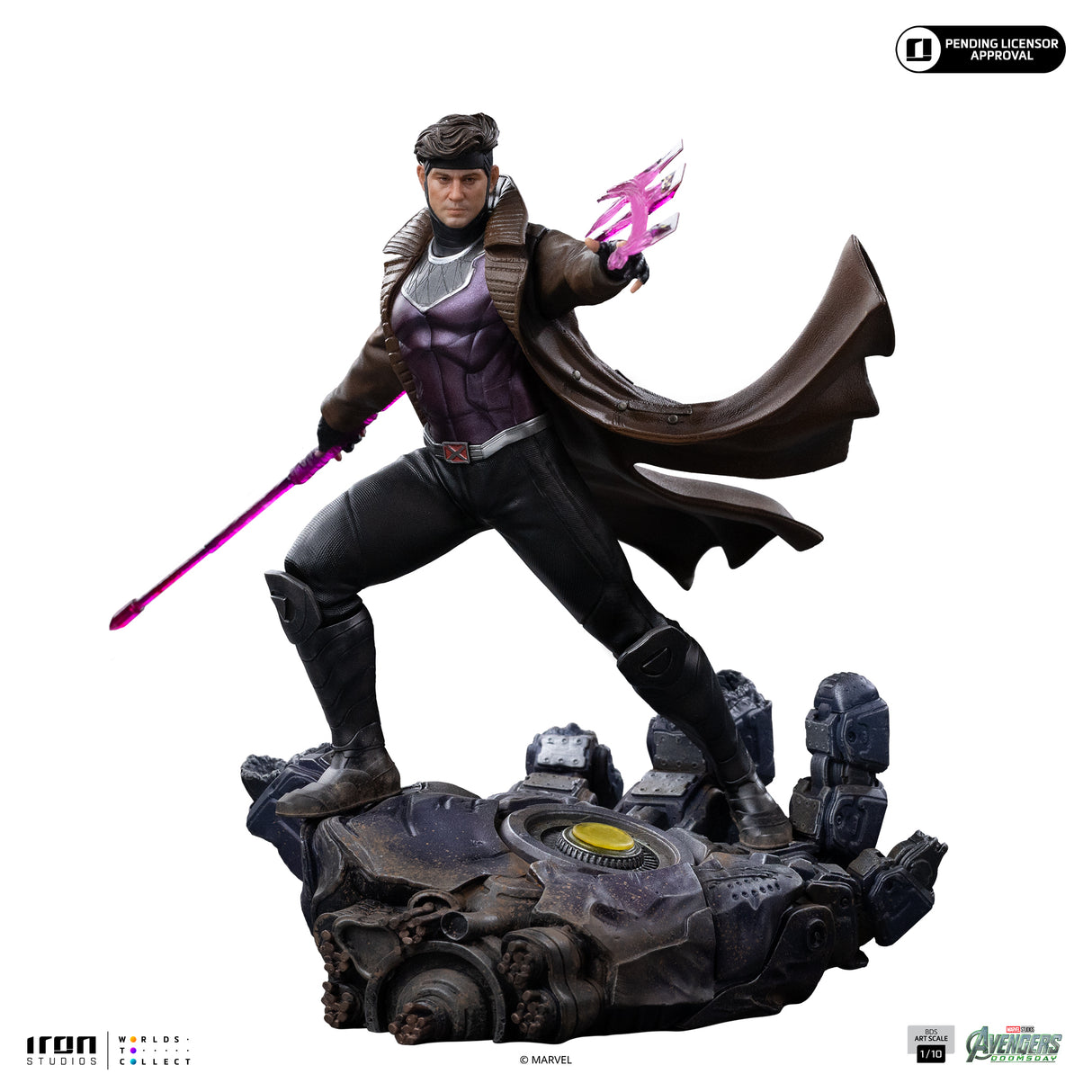 Statue Gambit Avengers: Doomsday - BDS Art Scale 1/10 | Marvel