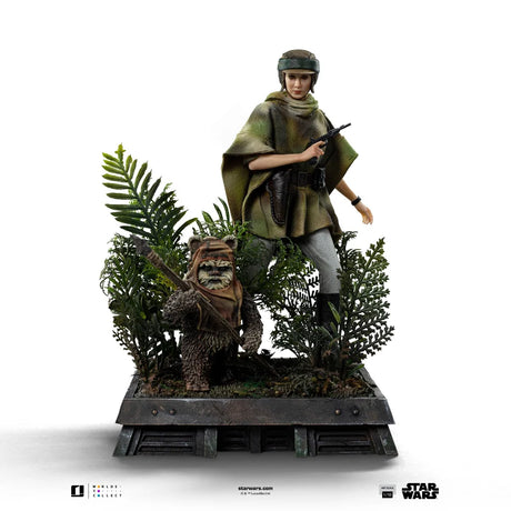 Statue Leia & Wicket Art Scale 1/10, Star Wars - vue 15