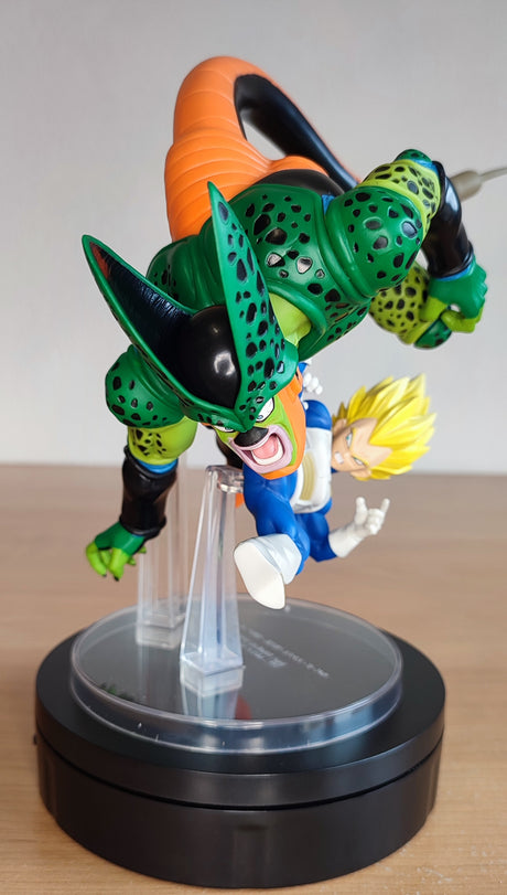 Figurine Cell & Vegeta SSJ Dragon Ball Dragon History II Ichibansho - vue 5