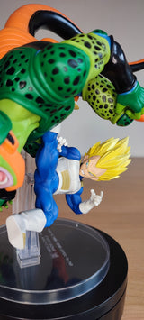 Figurine Cell & Vegeta SSJ Dragon Ball Dragon History II Ichibansho - vue 6