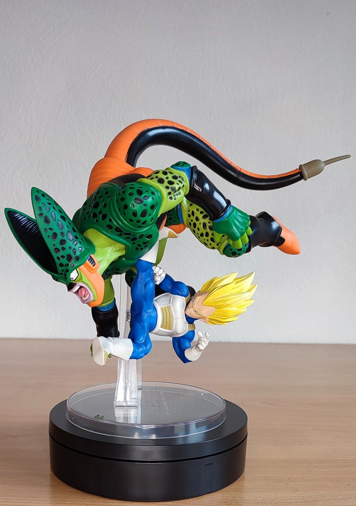 Figurine Cell & Vegeta SSJ Dragon Ball Dragon History II Ichibansho - vue 7