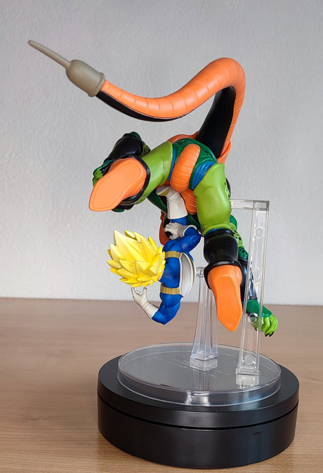Figurine Cell & Vegeta SSJ Dragon Ball Dragon History II Ichibansho - vue 9