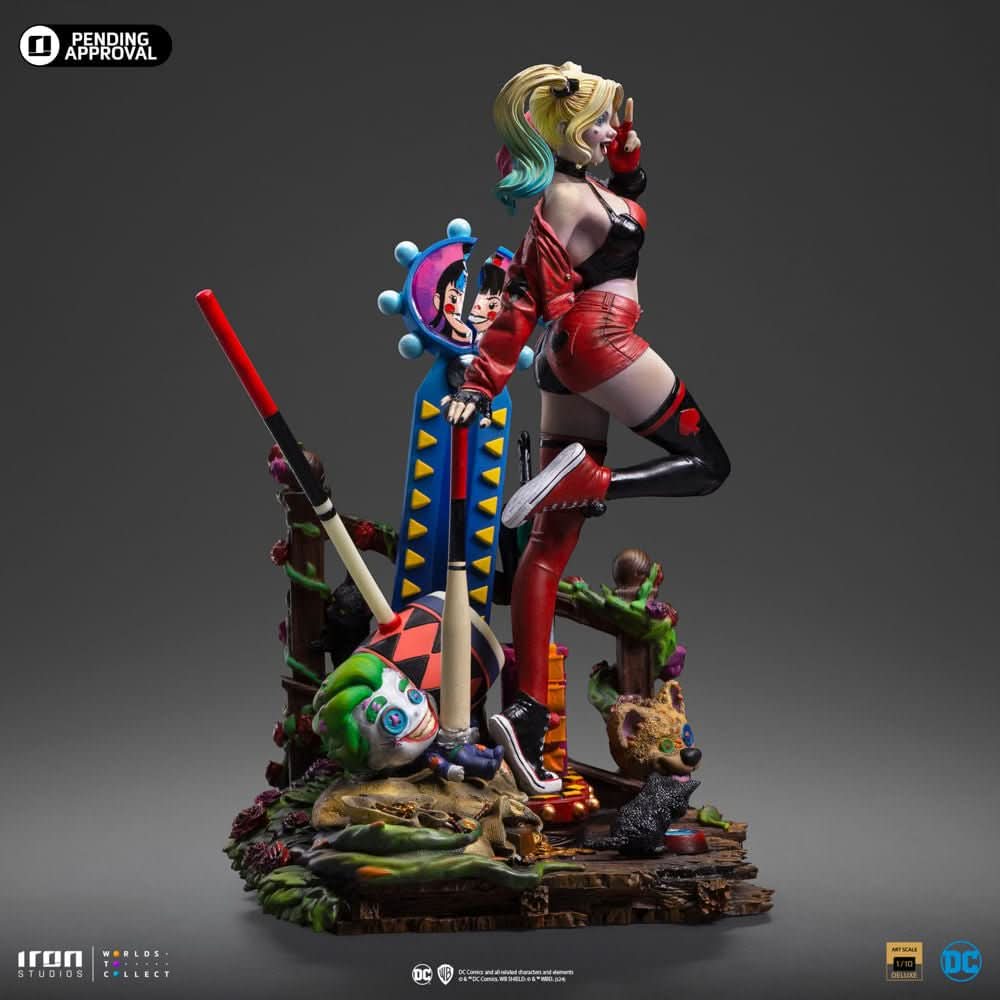 Statue Harley Quinn Deluxe Gotham City Sirens Art Scale 1/10 | DC Comics