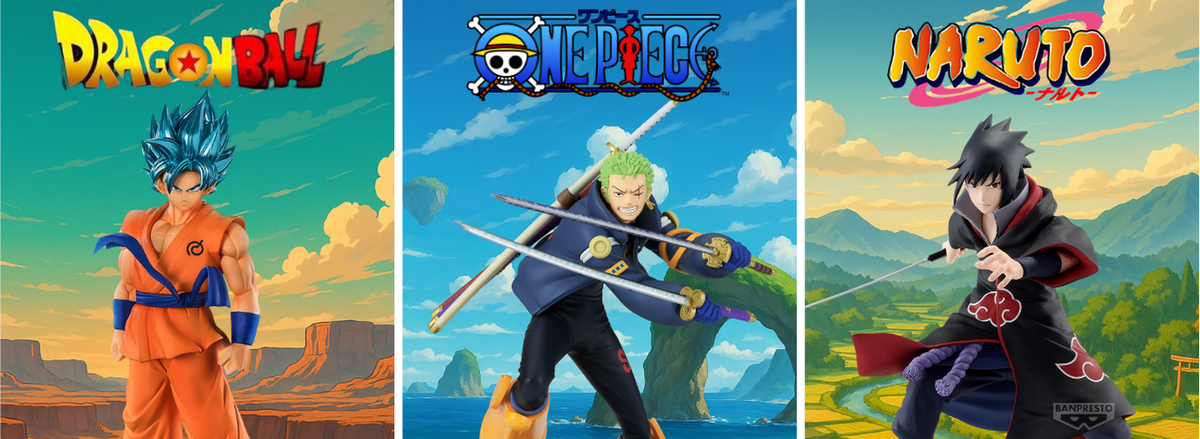 Figurines Dragon Ball One Piece Naruto - GeekOverse