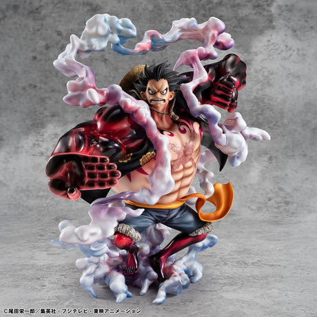Figurine Monkey D. Luffy Gear 4 Bounce-Man - SA-Maximum 10th Limited Ver., One Piece