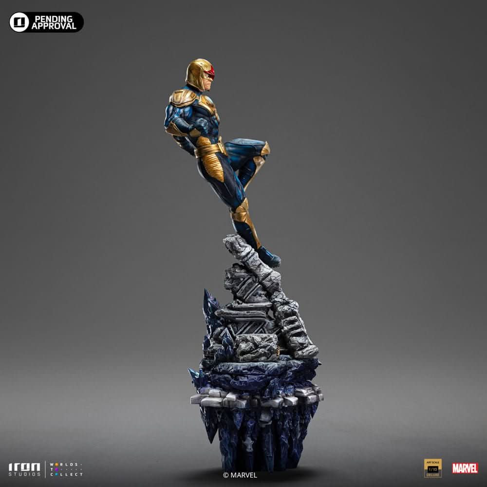 Statue Nova Deluxe Art Scale 1/10, Marvel vue 3