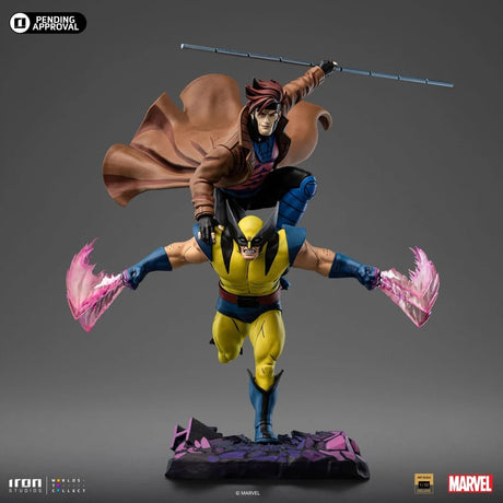 Statue Gambit & Wolverine Deluxe Art Scale 1/10, Marvel