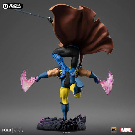 Statue Gambit & Wolverine Deluxe Art Scale 1/10, Marvel vue 4