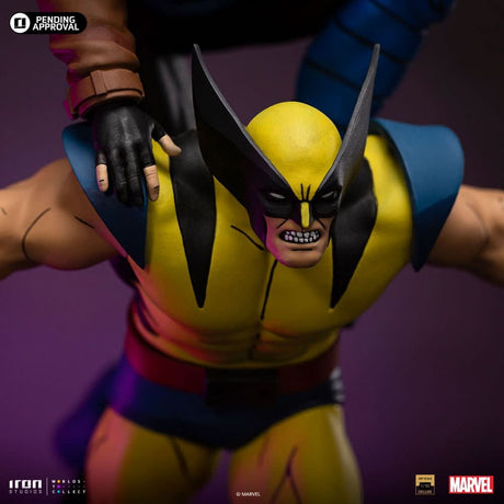Statue Gambit & Wolverine Deluxe Art Scale 1/10, Marvel vue 6