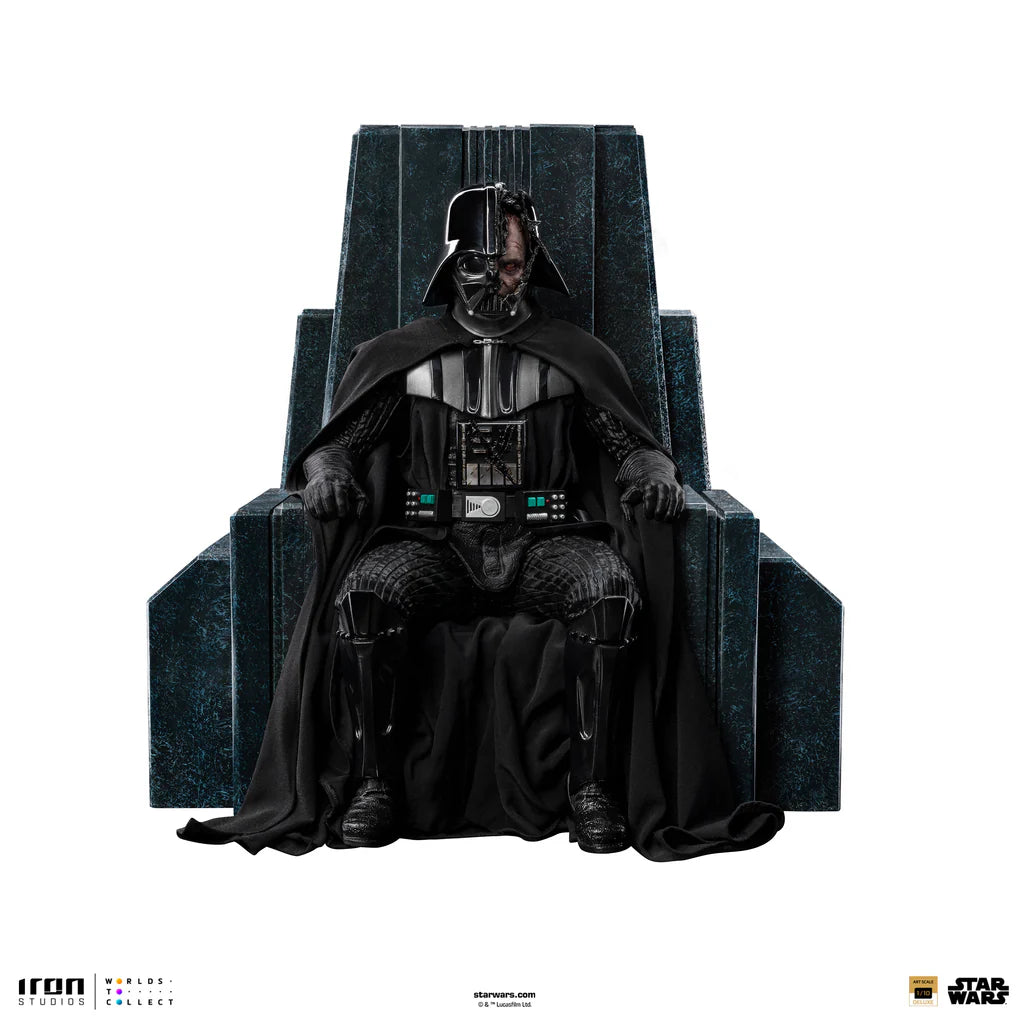 Statue Dark Vador on Throne Deluxe  Star Wars: Obi-Wan Kenobi Series - Art Scale 1/10 | Star Wars