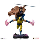 Statue Gambit & Wolverine Deluxe Art Scale 1/10, Marvel vue 10